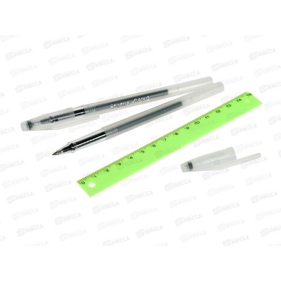 Ручки гел. СОЮЗ Status 0,7мм черный 2шт КГ133-13 *1