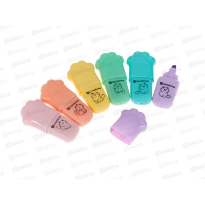 Набор текст.марк. Schoolformat мини Время обнимашек 1-4мм 6цв. ММП-ВО