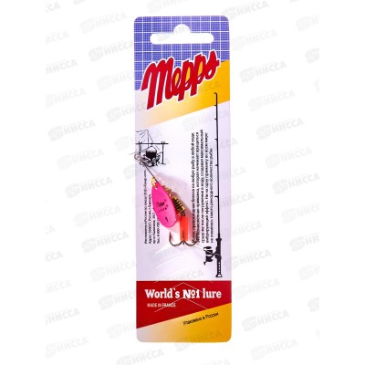 Блесна вращ. MEPPS Aglia Fluo Rose №1 377557