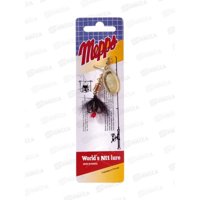 Блесна вращ. MEPPS Aglia Mouche OR/Noire №2 377555 Блесна вращ. MEPPS Aglia Mouche OR/Noire №2 377555