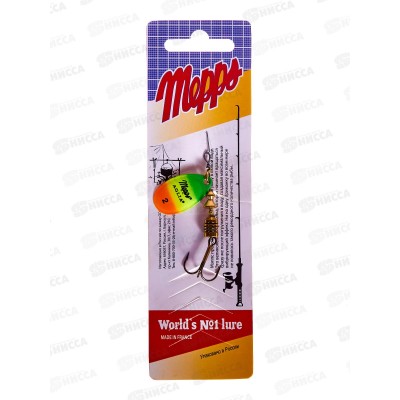 Блесна вращ. MEPPS Aglia OR/TIGER №2 369988