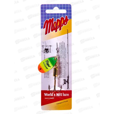 Блесна вращ. MEPPS Aglia OR/TIGER №3 369989 Блесна вращ. MEPPS Aglia OR/TIGER №3 369989