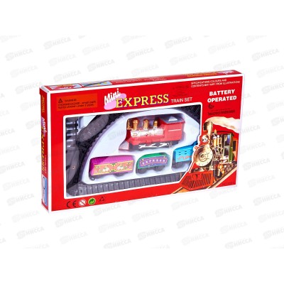 Железная дорога на бат. со светом ST0054209W в коробке Железная дорога на бат. со светом ST0054209W в коробке