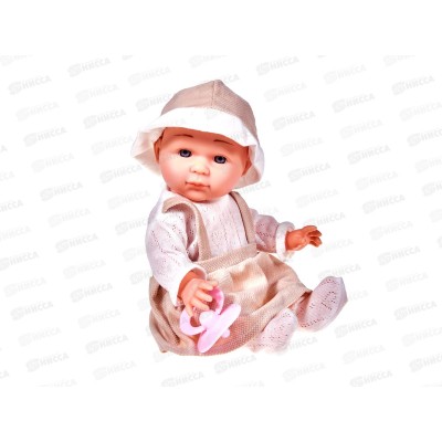 Пупс 30см с аксессуарами, 2940120, в коробке 15,5*9*37см