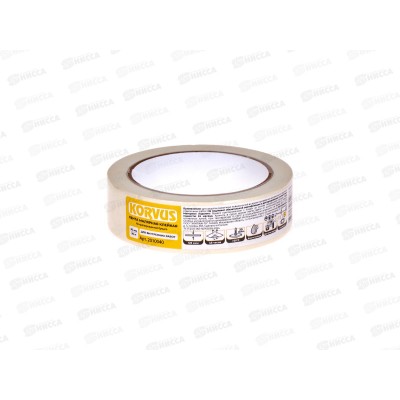 Скотч малярный на крепированной бумаге 30мм 30м  2010040