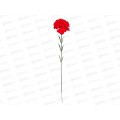 Цветы искусственные 60см №303 81276 гвоздика *20/200  Б