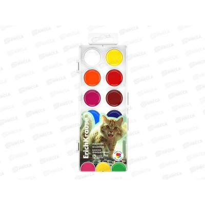 Акварель EK 12цв. Big City Cats пл/к 62986 *70 Акварель EK 12цв. Big City Cats пл/к 62986 *70