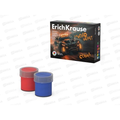 Гуашь EK Road Best 12цв 20мл, 62981 *18 Гуашь EK Road Best 12цв 20мл, 62981 *18