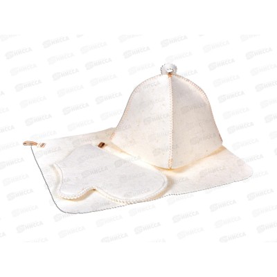 Комплект "Универсальный" 3 предмета  НП, полушерсть (белый) 20892