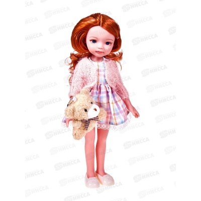 Кукла 33см с аксессуарами 2960065 в коробке 17,5*10,5*38см