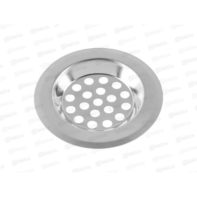 Фильтр-сетка для раковины 6см  нерж сталь 889-412 г