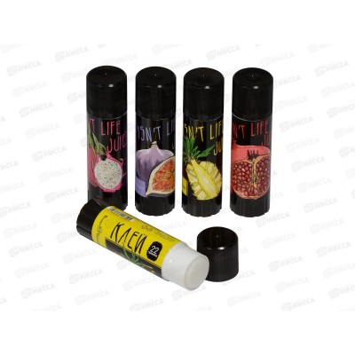 Клей карандаш  Альт 22г, Juicy основа ПВА 40-0013 *60 Клей карандаш  Альт 22г, Juicy основа ПВА 40-0013 *60