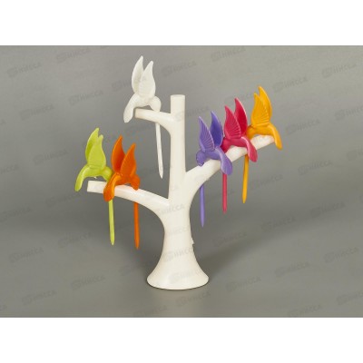 Пики на подставке &quotПтицы&quot микс 828119