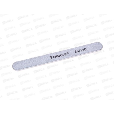 Farres Пилка-банан MJ005-2 80/120 для ногтей любого типа  *10