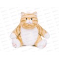 Кот Пухляш рыжий, 25см, MT-НН052412-25 Maxitoys