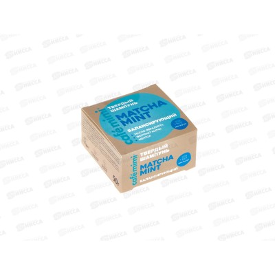 КМ CLS Шампунь для волос твердый Matcha Mint Балансирующий 50г 511703