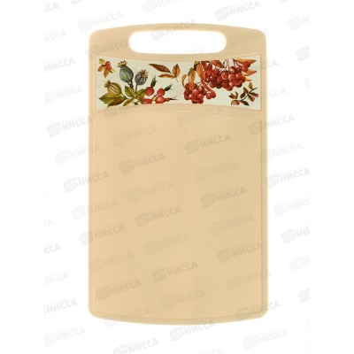 Доска раздел 260*155*3,5мм прямоуг с декор Бежевый 222142727/09 *20