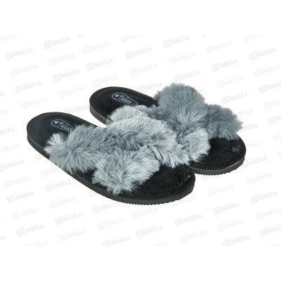 Тапочки жен домашние 4579  W-CH-O р36 *12