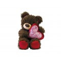 Мягкая игрушка &quotМедвежонок Чиба с сердцем&quot МЧС01