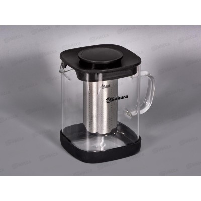 Чайник заварочный SA-ТP01-1000 1,0л боросиликатное Чайник заварочный SA-ТP01-1000 1,0л боросиликатное