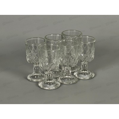 Набор рюмок CALVIN 6шт, емк. 50мл, 2003 Набор рюмок CALVIN 6шт, емк. 50мл, 2003