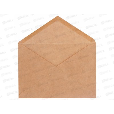 Конверты 114*162 крафт 50шт, клей, треуг.клапан. С5 112363 *1