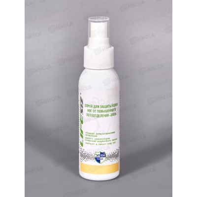 ЭЛЕН спрей для защиты ног от пота, 100мл, 1002 *40