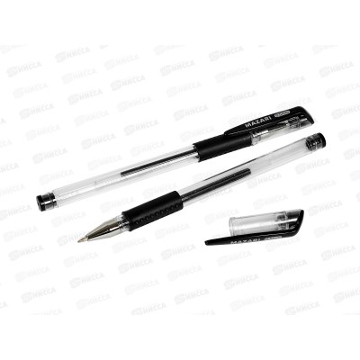 Ручка гел. MAZARI для ЕГЭ, 2шт черн, 0.5мм .М-5523-2 *1/576