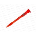 Ручка шар. MAZARI Rose синяя, 0.7мм,с подсвет. M-7861-70 *36
