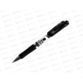 Ручка гел.Deli Mate EQ10420 авт.корп.прозр.0.5мм черн. *12  1035362