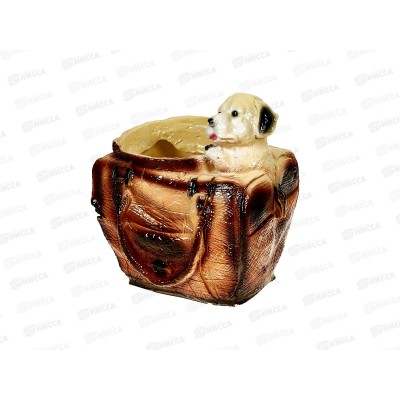 Кашпо &quotСобака в сумке&quot (180*170мм) арт.102