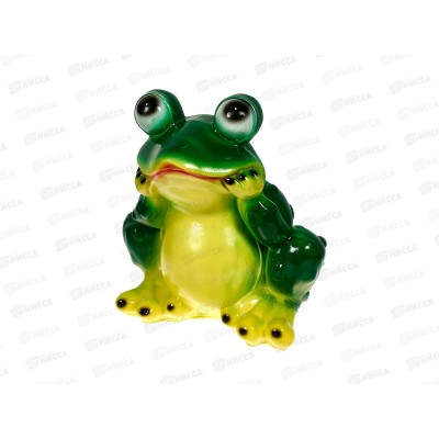 Фигура садовая из гипса &quotЛягушка большая&quot (260*260мм) арт.185