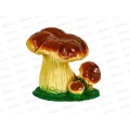 Фигура садовая из гипса &quotРыжик тройной на траве&quot (180*210мм) арт.448