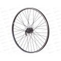 Колесо велосипедное 26" переднее в сборе, disc, 335842