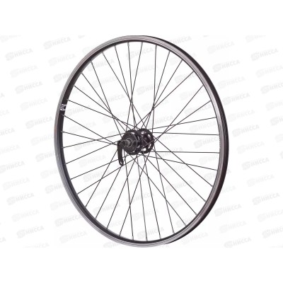 Колесо велосипедное 26" переднее в сборе, disc, 335842