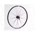 Колесо велосипедное 27,5" переднее в сборе, disc, эксцентрик, 335839