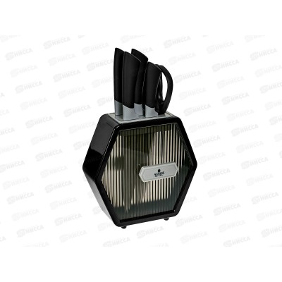 Набор ножей 7 предметов Agness на пластик подставке 911-778 Набор ножей 7 предметов Agness на пластик подставке 911-778