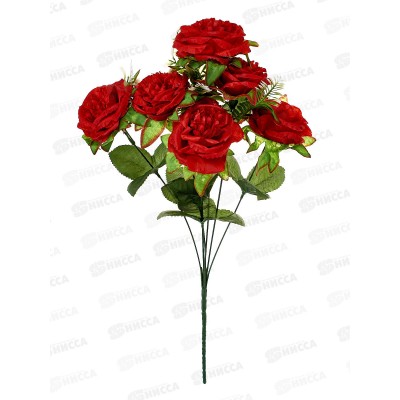 Букет пионов 6голов 50см микс 7101 *2/20