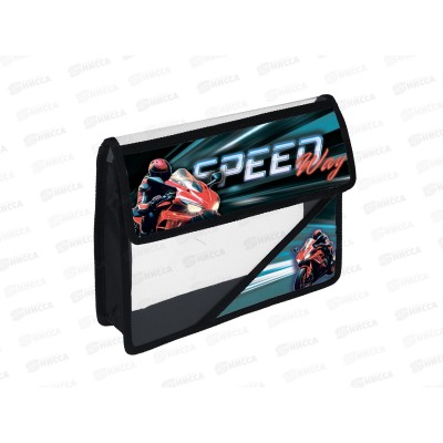 Папка д/тетр. ПЧЕЛКА А5 лип. Красный гонщик  2024, ПМ-А5-03 *50