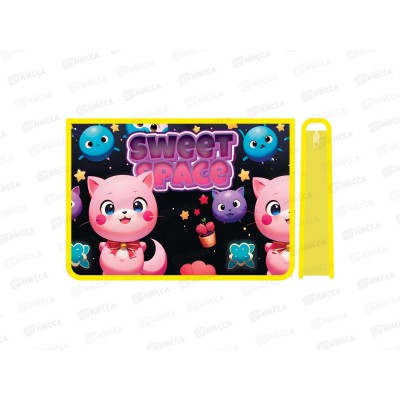 Папка д/труда ПЧЕЛКА А4 молн.верх.диз. Мультяшные зверята., ПТР-22 *40 Папка д/труда ПЧЕЛКА А4 молн.верх.диз. Мультяшные зверята., ПТР-22 *40