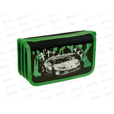 Пенал ПЧЕЛКА 3отд., Серая машина 2024 190*105, ПО-11 *15 Пенал ПЧЕЛКА 3отд., Серая машина 2024 190*105, ПО-11 *15