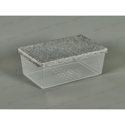 Контейнер д/прод. 1,05л прямоуг Гранит св-серый 222112521/02 *24 Контейнер д/прод. 1,05л прямоуг Гранит св-серый 222112521/02 *24