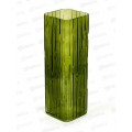 Ваза Квадро 1904-Н5 Олива 105мм*105мм h-300мм большая Ваза Квадро 1904-Н5 Олива 105мм*105мм h-300мм большая