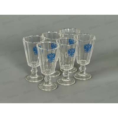 Набор лафитников 6794-Д Герб Росии синий 50мл 6шт