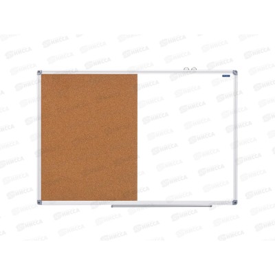 Доска магнитно-мар./пробк. OfficeSpace 60*90,алюм.рамка 307416
