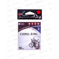 Крючок KOI &quotCHINU-RING&quot р.6 (INT)/3 (AS), цвет BN, КН791-3BN 10шт