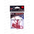 Крючок KOI &quotRYUSEN-RING-2BH" р.1/0 (INT) цвет RED, КН7471-1/0RED 10шт