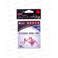 Крючок KOI &quotRYUSEN-RING-2BH" р.10 (INT) цвет RED, КН7471-10RED 10шт