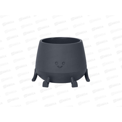 Кашпо &quotМистер Грин&quot 0,6л Антрацит КШ-1843 *18