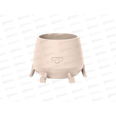 Кашпо "Мистер Крутой" 0,6л Пудровый КШ-1852 *18